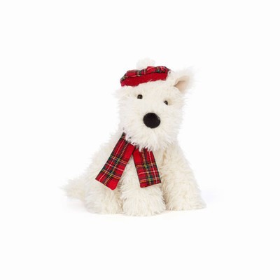 Jellycat Winter Warmer Munro Scottie Dog Australia | 659731JUI